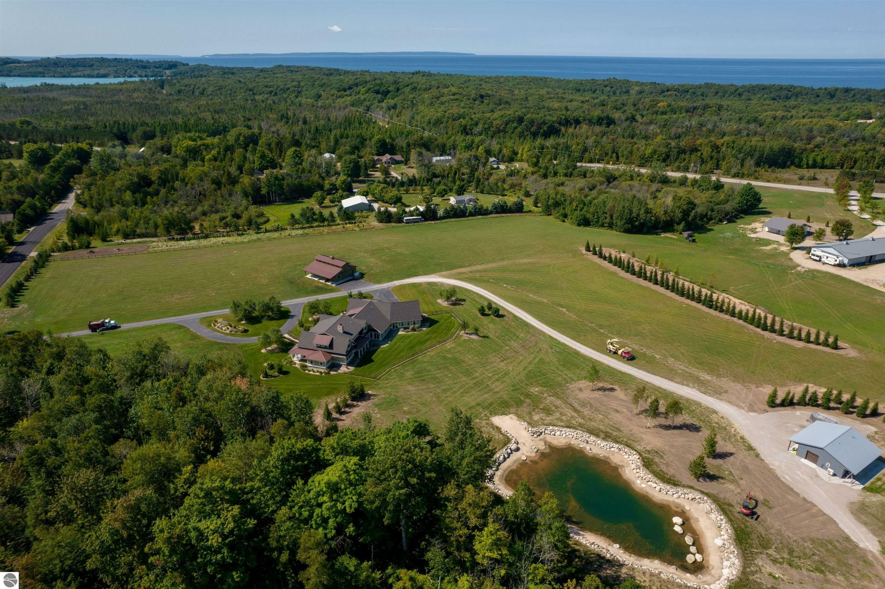 24.02 Acres, 7605 E KOLARIK ROAD, Northport, MI 49670 Land and Farm