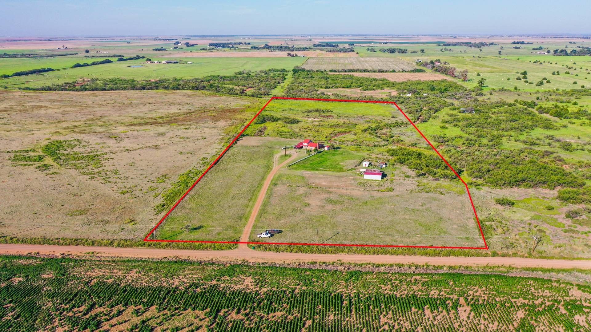 20 Acres, 13156 CR 97 S, Vernon, TX 76384 Land and Farm