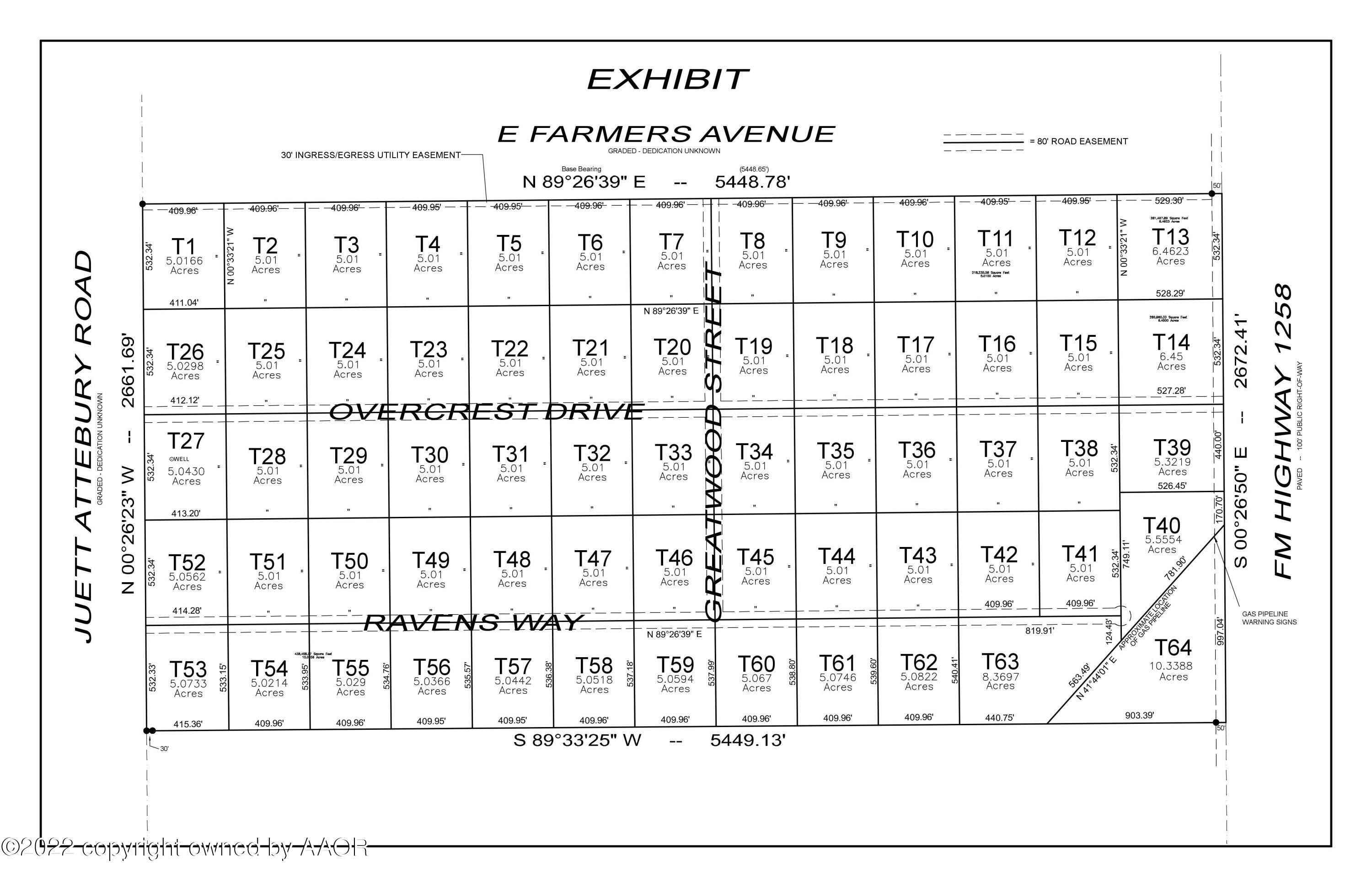 5.01 Acres, Pullman & Farmers Tracts (T20), Amarillo, TX 79118 Land and Farm