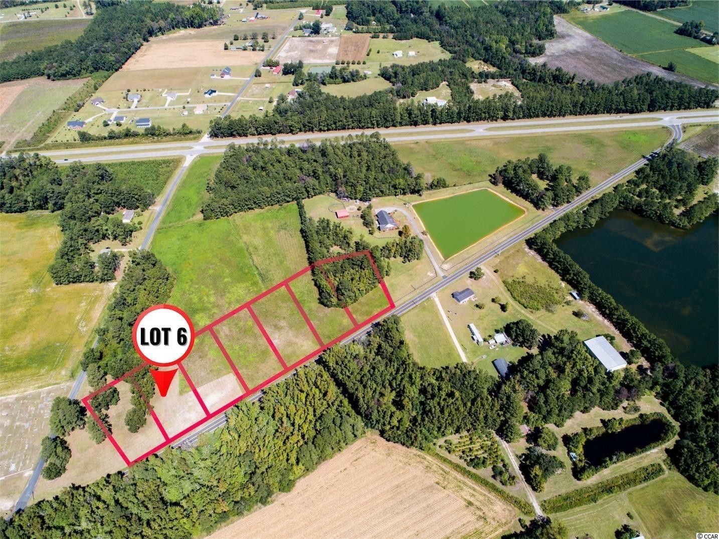 0.66 Acres, 2550 Mount Zion Rd., Loris, SC 29569 Land and Farm