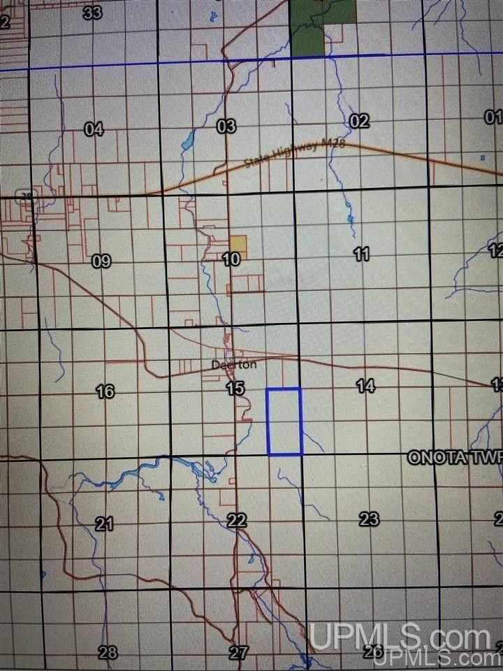 80 Acres, TBD Deerton Onota Road, Deerton, MI 498220000 Land and Farm