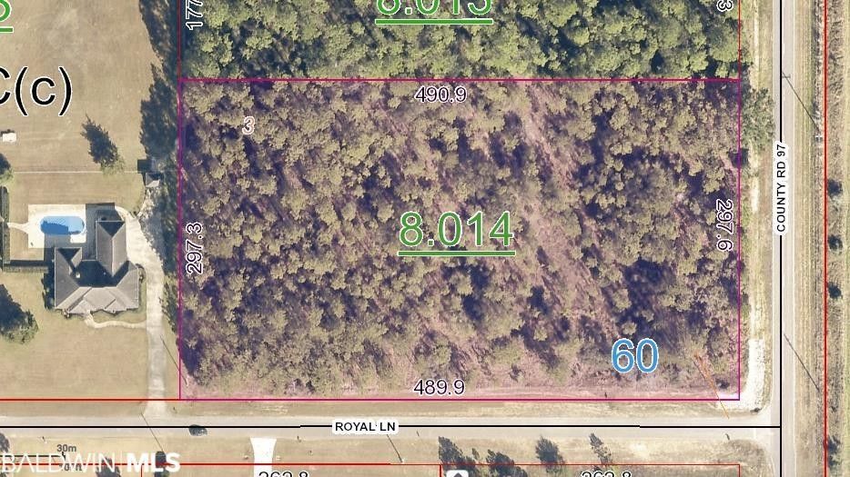 3.3 Acres, 0 Royal Lane, Elberta, AL 36530 Land and Farm