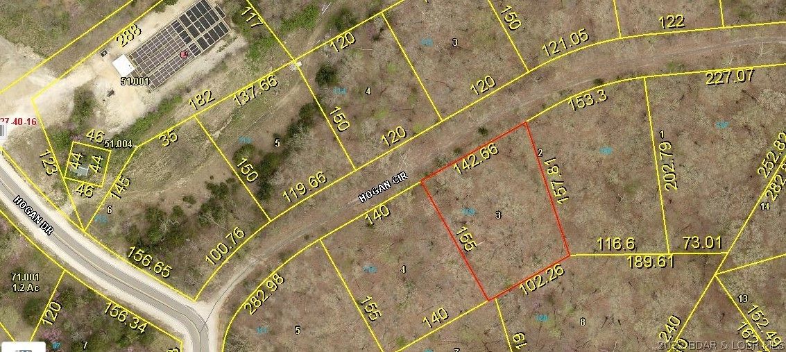 0.48 Acres, Lot 109 Hogan Circle Road, Lake Ozark, MO 65049 Land and Farm