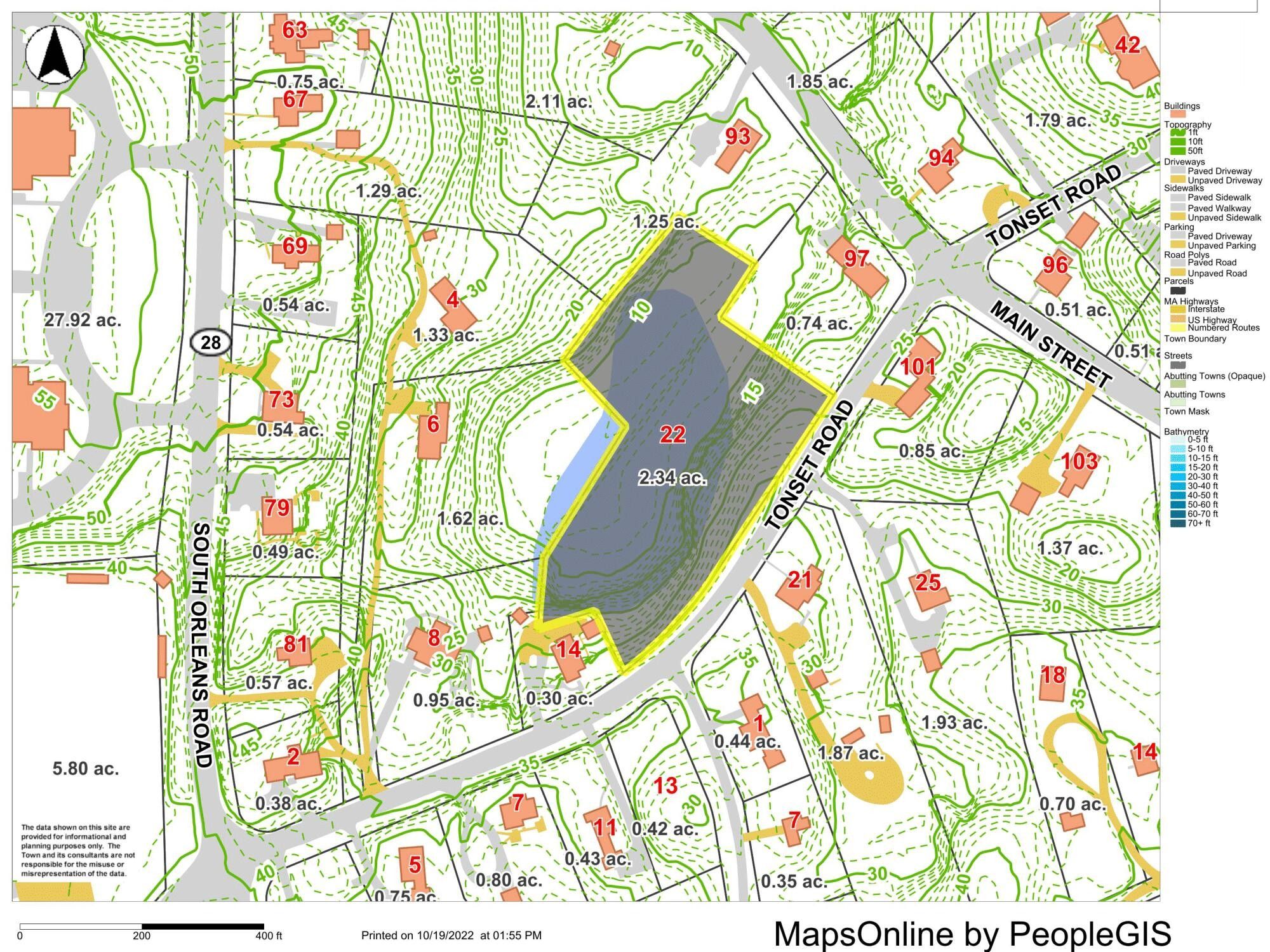2.32 Acres, 22 Tonset Road, Orleans, MA 02653 Land and Farm