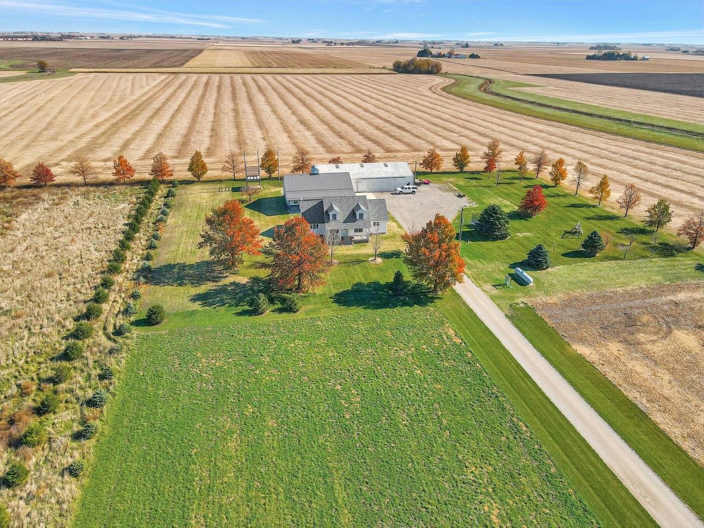 10 Acres, 2444 County Road 1700 E, Thomasboro, IL 61878 Land and Farm