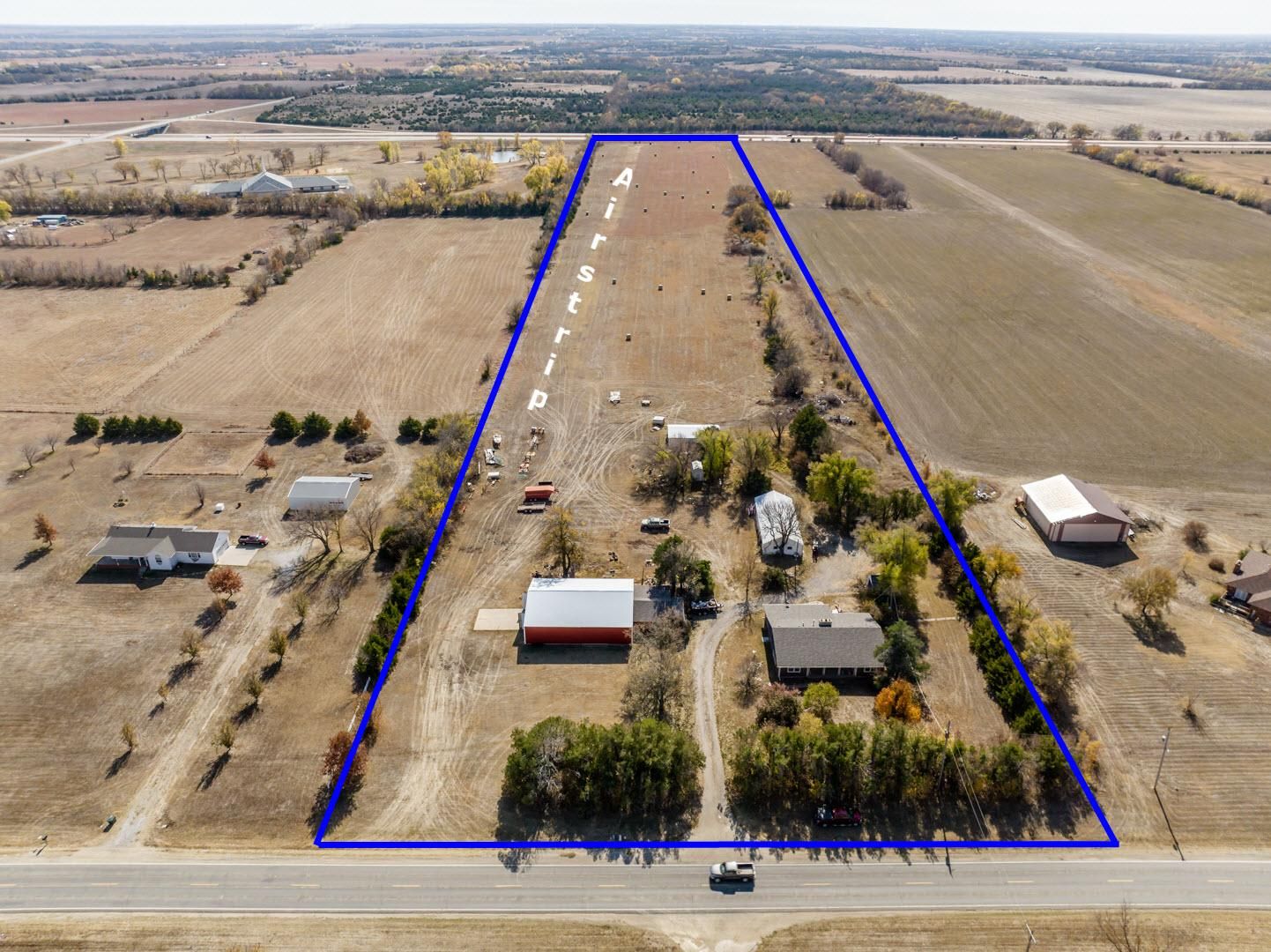 18 Acres, 2279 Southwest 100th Street, Augusta, KS 67010 Land and Farm