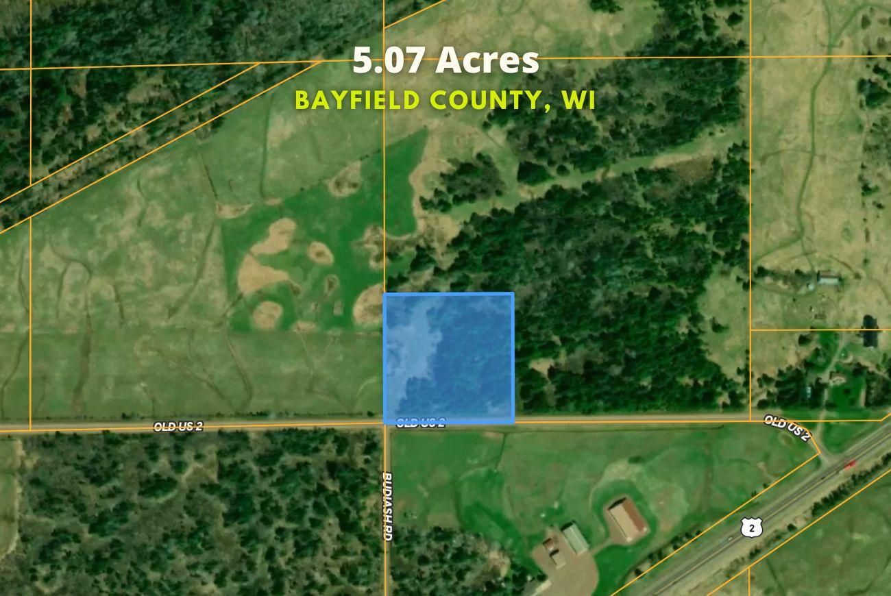 5.07 Acres, 262Xx Old US 2, Ashland, WI 54806 Land and Farm