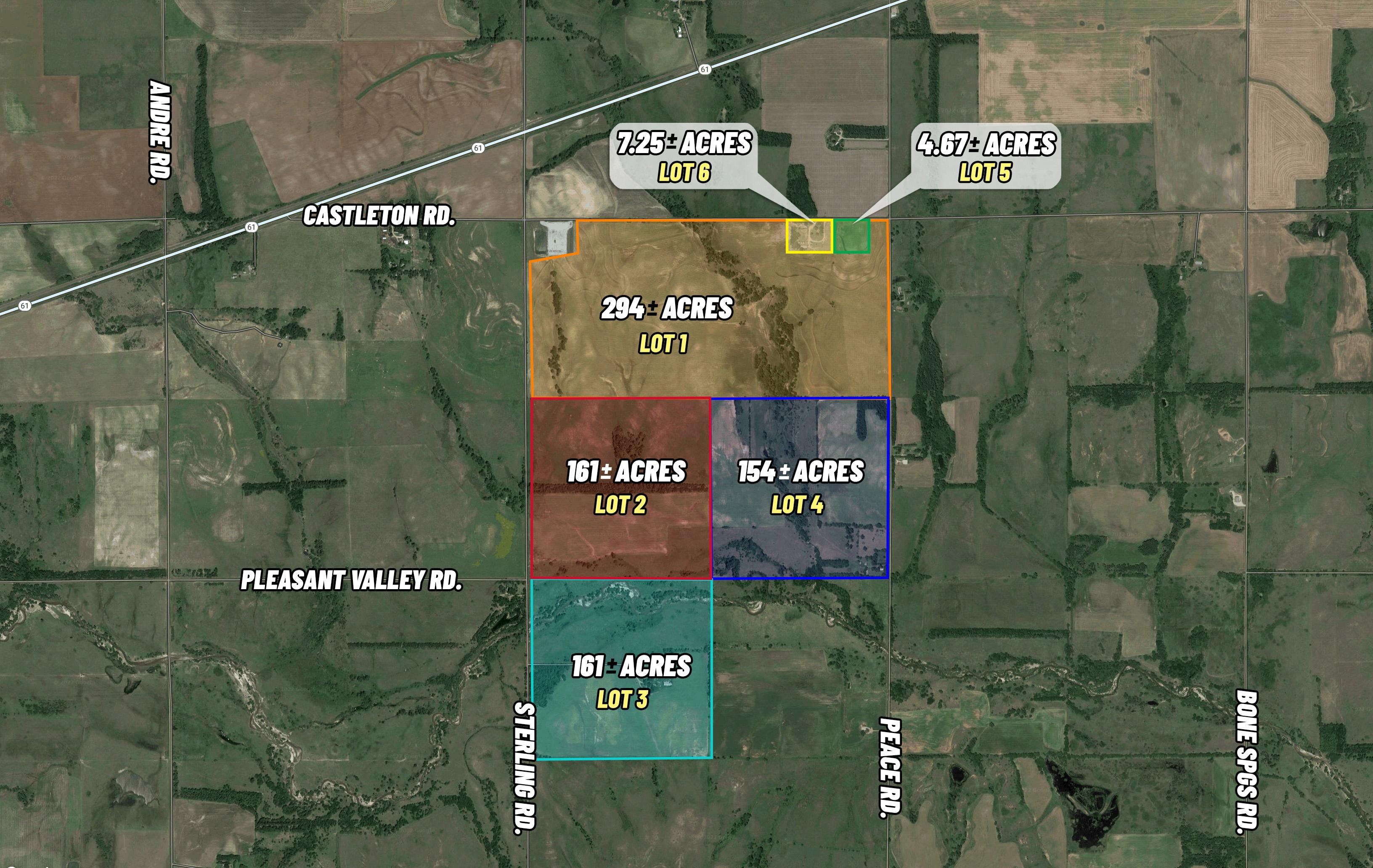 800 Acres, 21417 W Castleton Rd, Arlington, KS 67514 Land and Farm