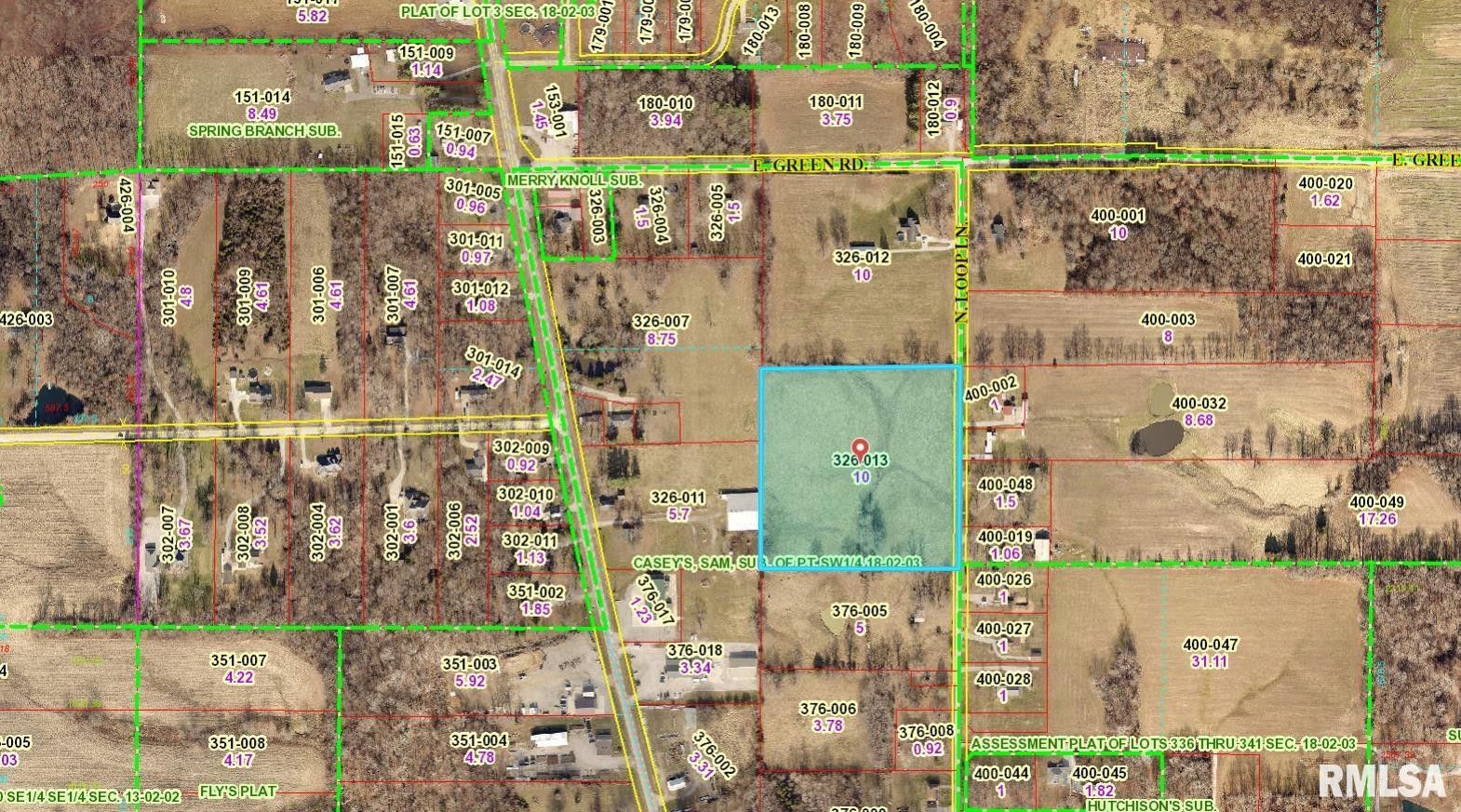 10 Acres, 0000 LOOP Lane, Bakerville, IL 62864 Land and Farm