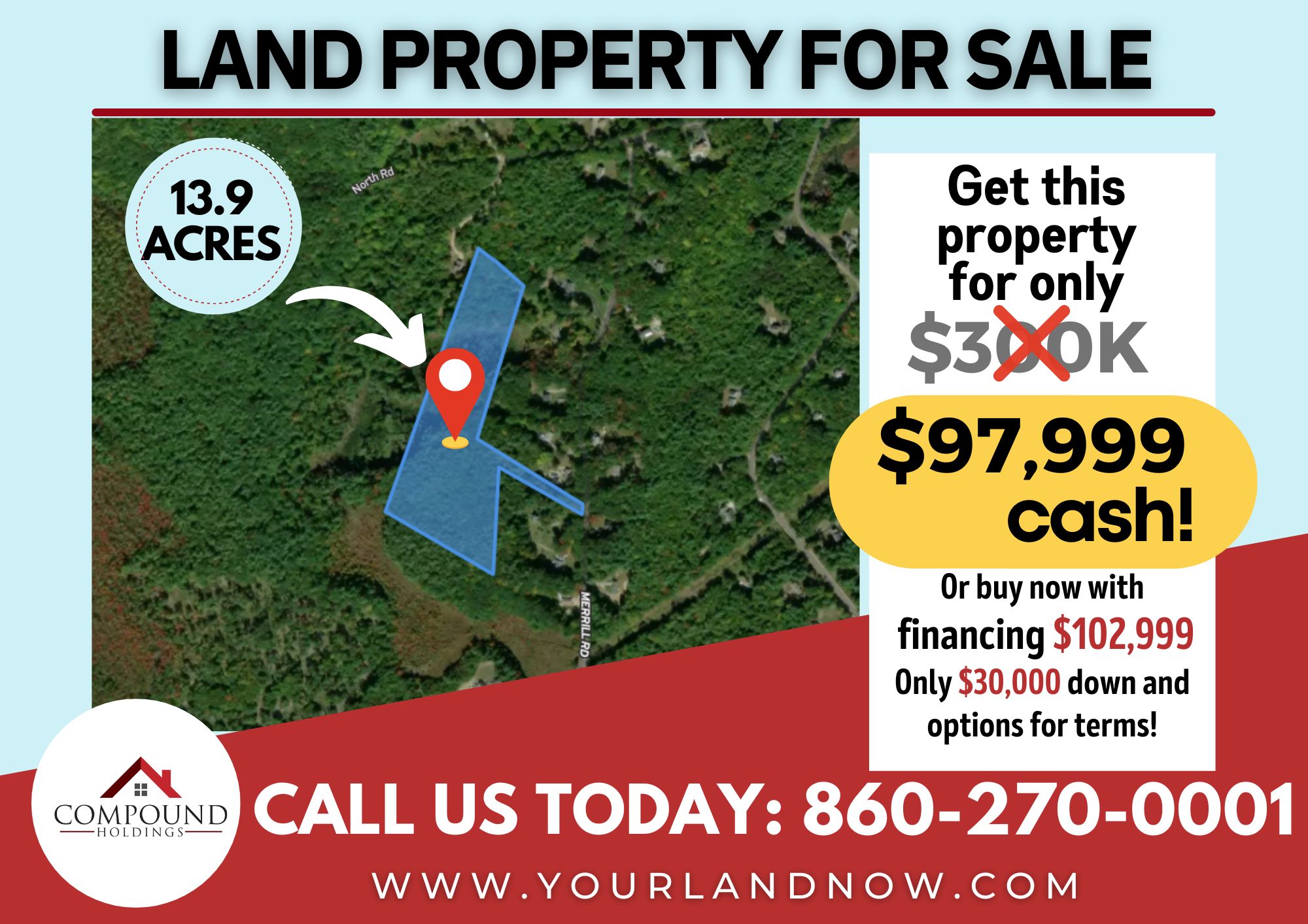 13.9 Acres, Merrill Road, Candia, NH 03034 Land and Farm