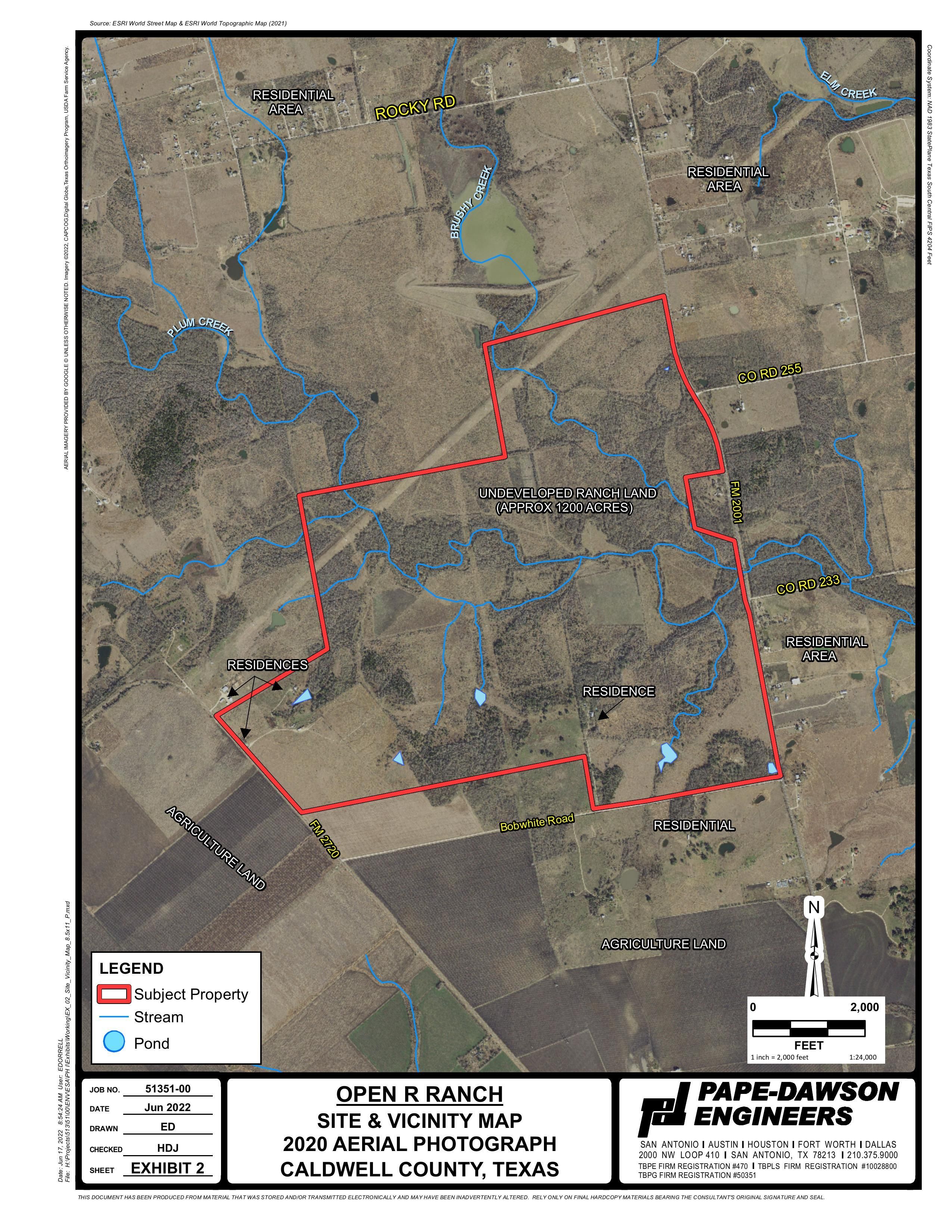 1,278 Acres, 622 Bobwhite Road, Lockhart, TX 78644 Land and Farm