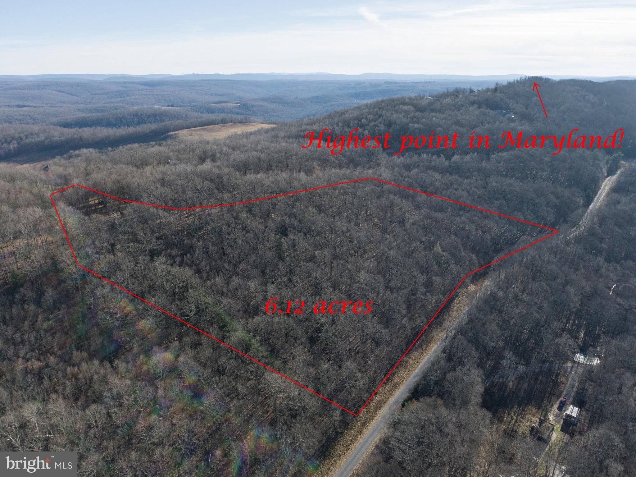 6.12 Acres, Lot 6 HOYE CREST ROAD, Oakland, MD 21550 Land and Farm