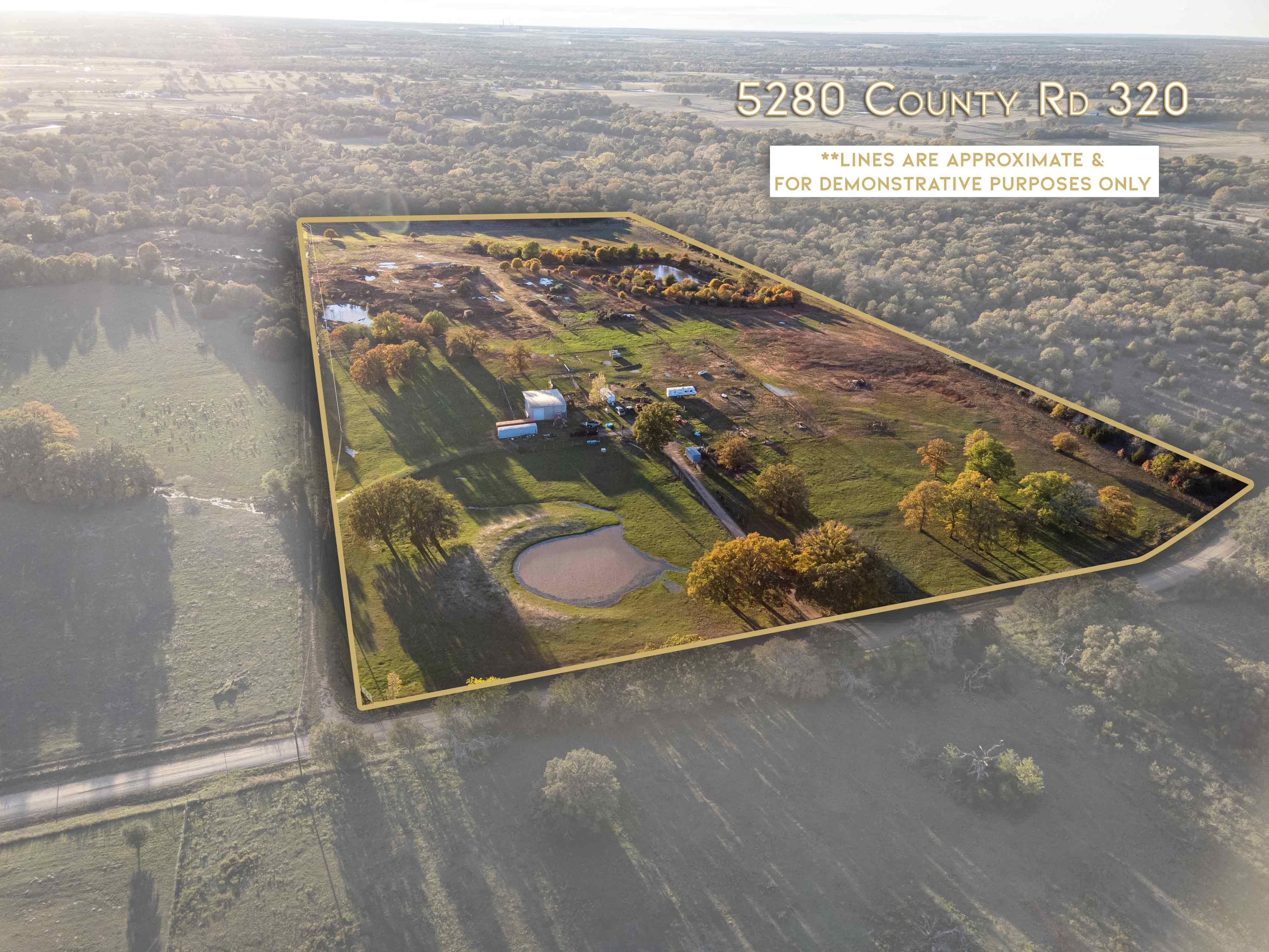 28.72 Acres, 5280 County Road 320, Rockdale, TX 76567 Land and Farm