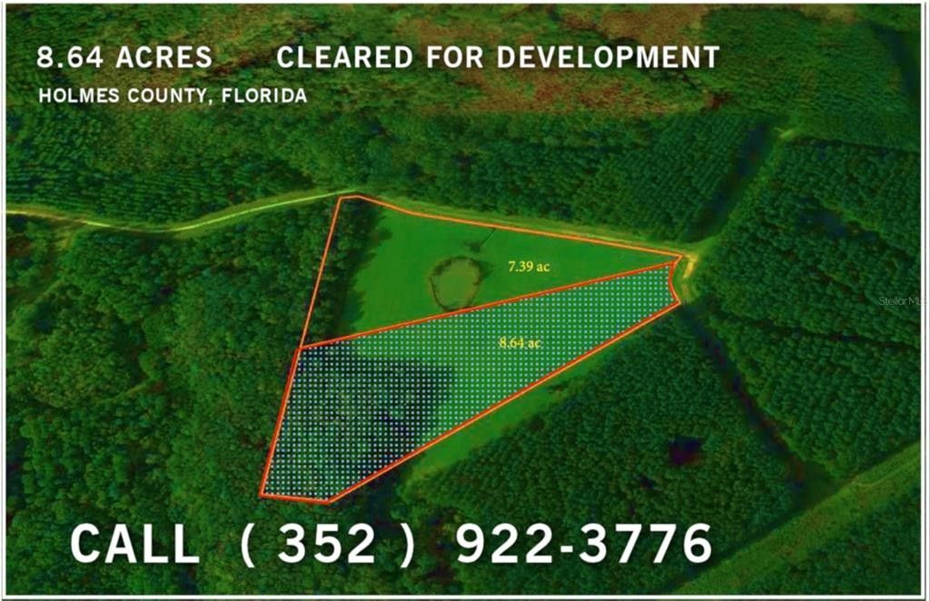 7.39 Acres, PERSIMMON COURT, Westville, FL 32464 Land and Farm