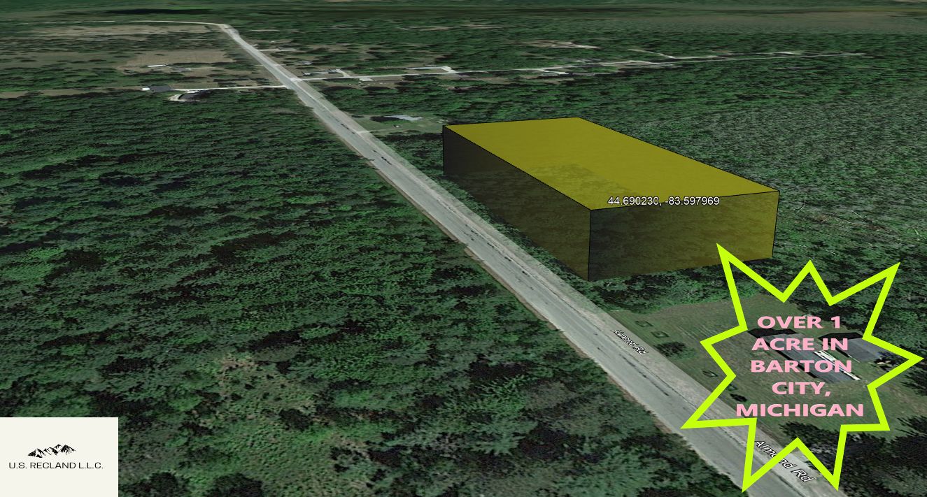1.15 Acres, Almond Rd, Barton City, MI 48705 Land and Farm