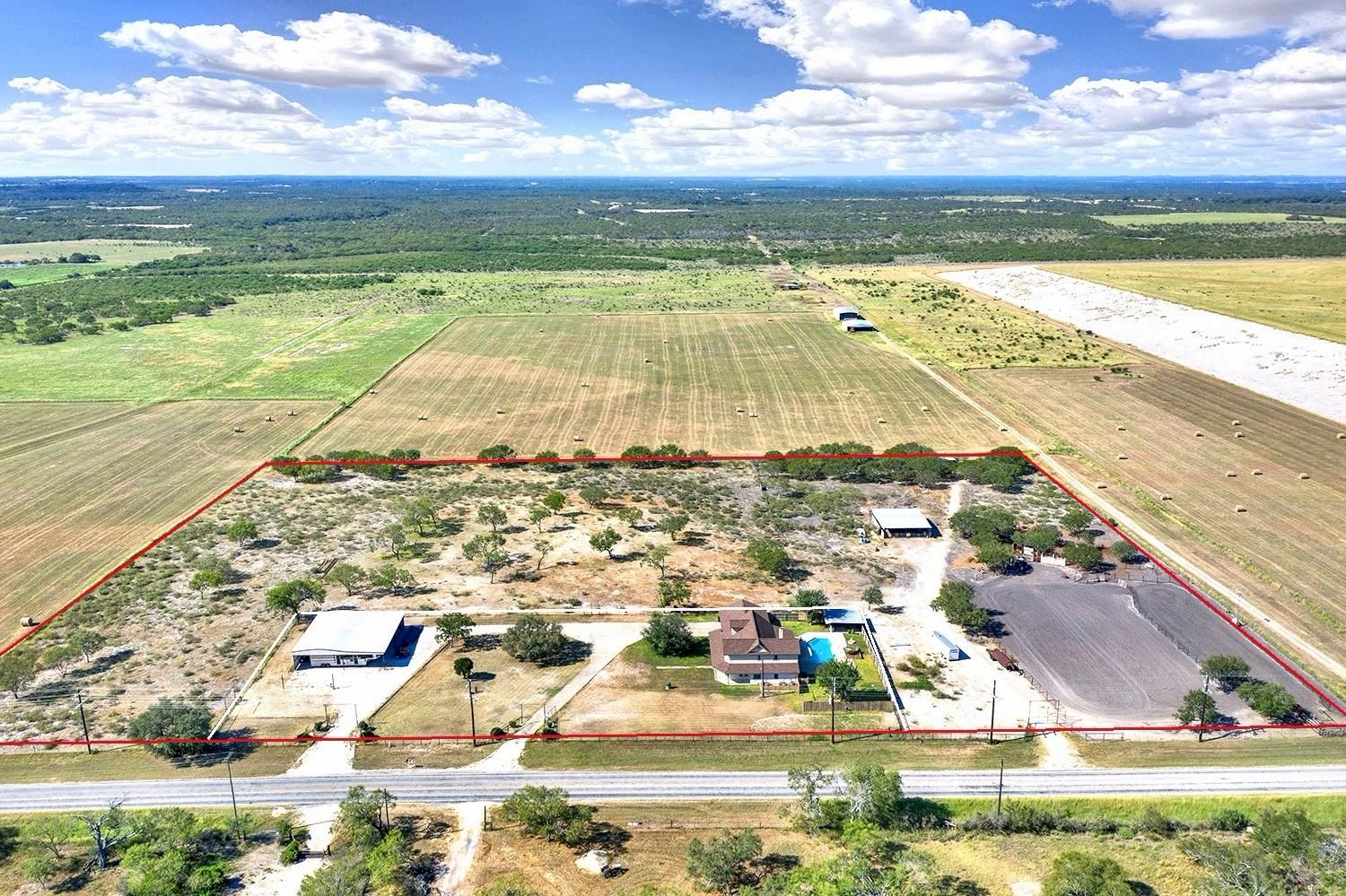11 Acres, 15477 FM 1344, Falls City, TX 78113 Land and Farm