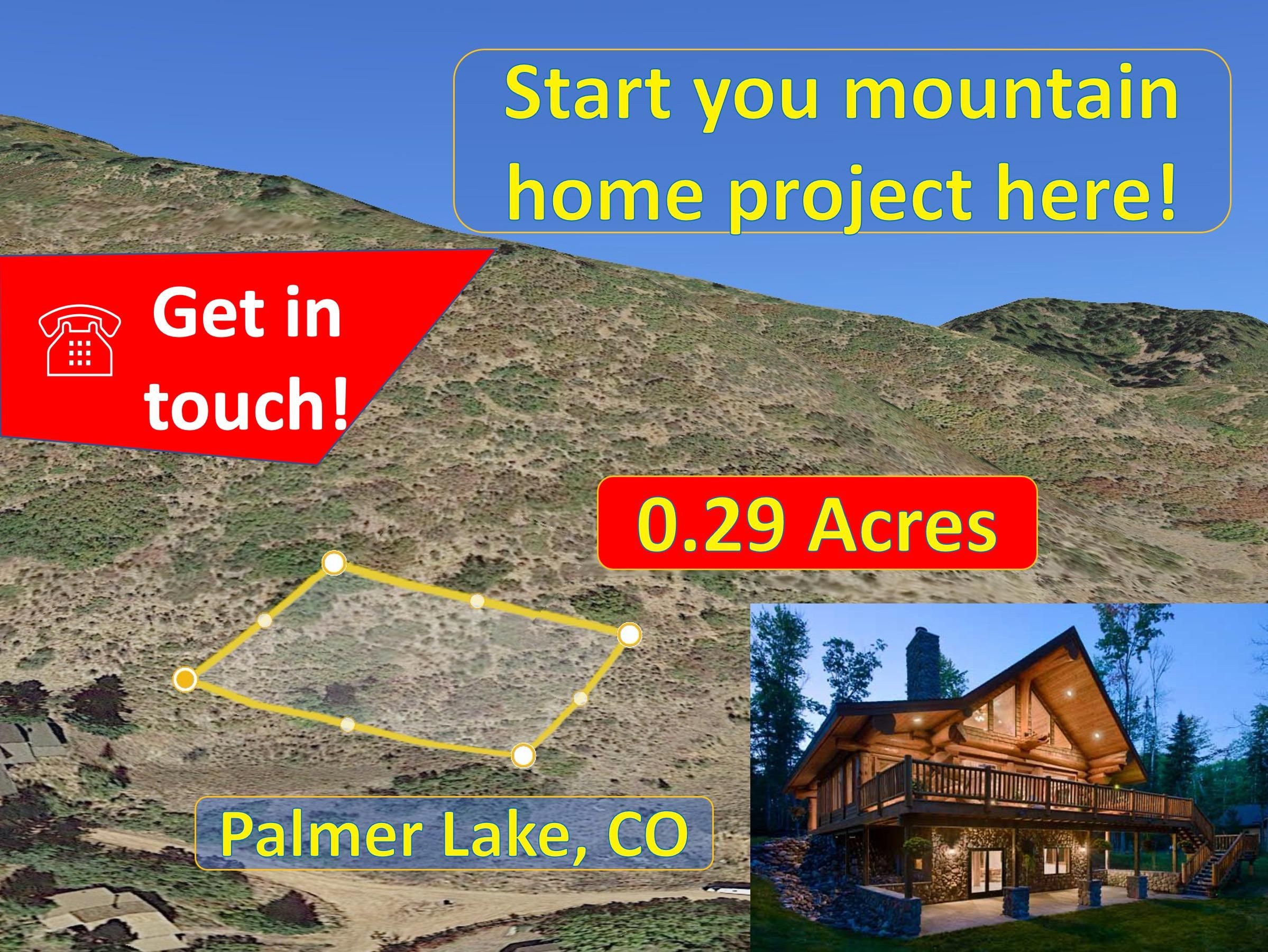 0.29 Acres, Highland Rd, Palmer Lake, CO 80133 Land and Farm