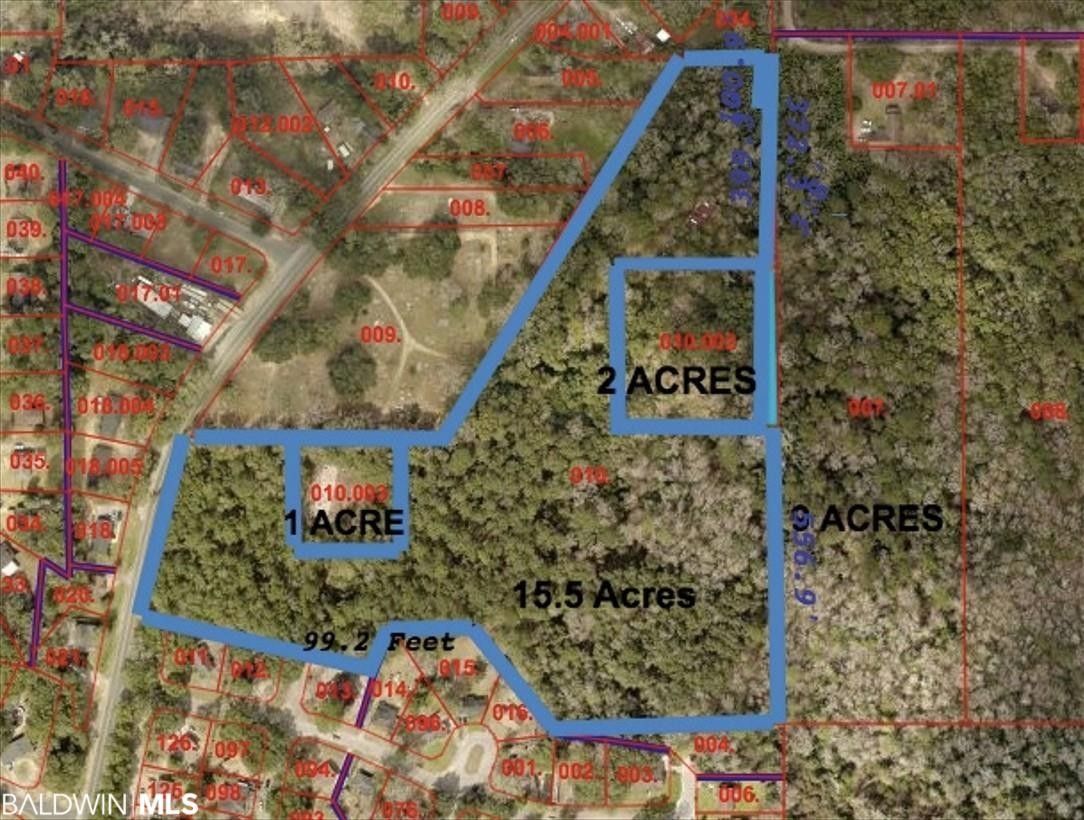 18.5 Acres, 2210 Wolf Ridge Road, Mobile, AL 36618 Land and Farm