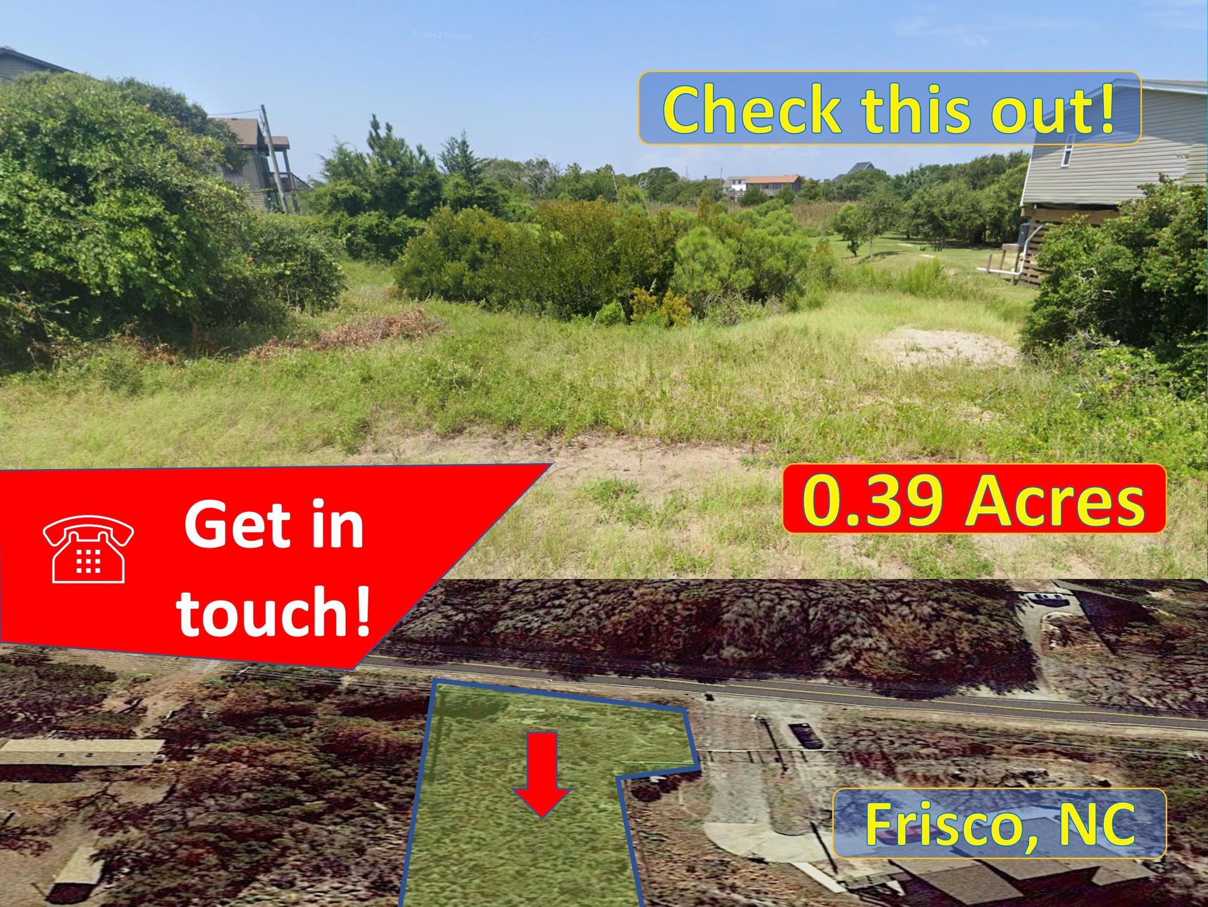 0.4 Acres, Frisco, NC 27936 Land and Farm