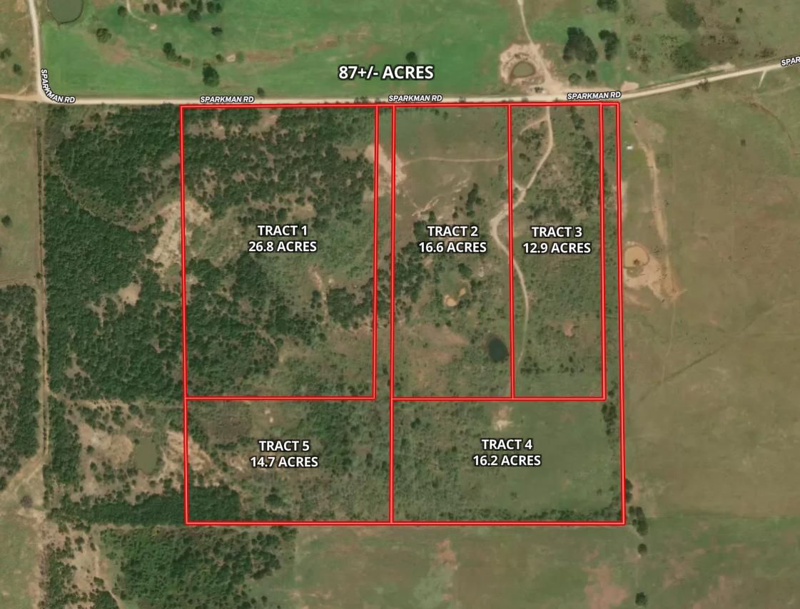 87 Acres, Sparkman Road, Bowie, TX 76230 Land and Farm