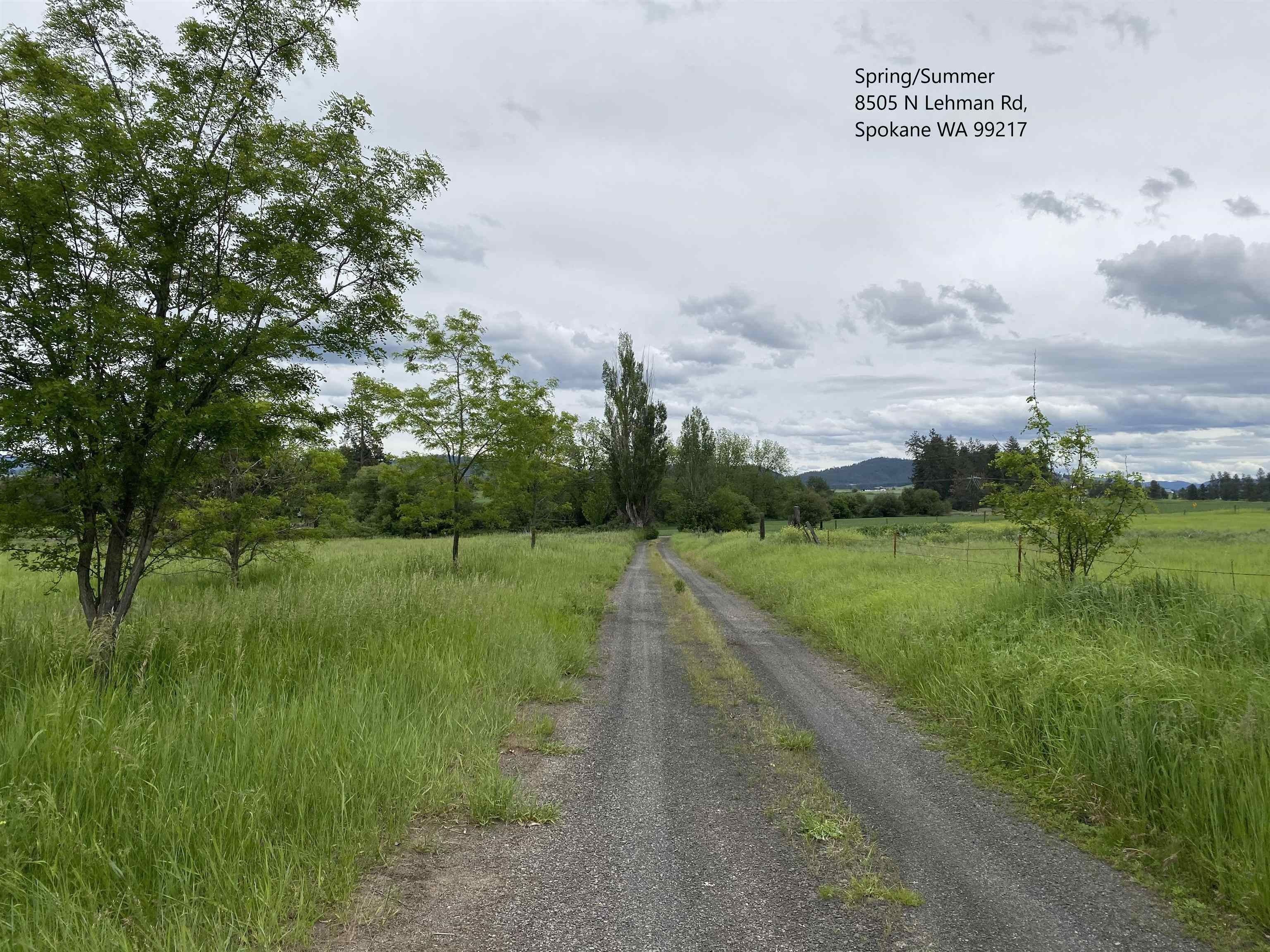 10 Acres, 8505 N Lehman, Spokane, WA 99217 Land and Farm