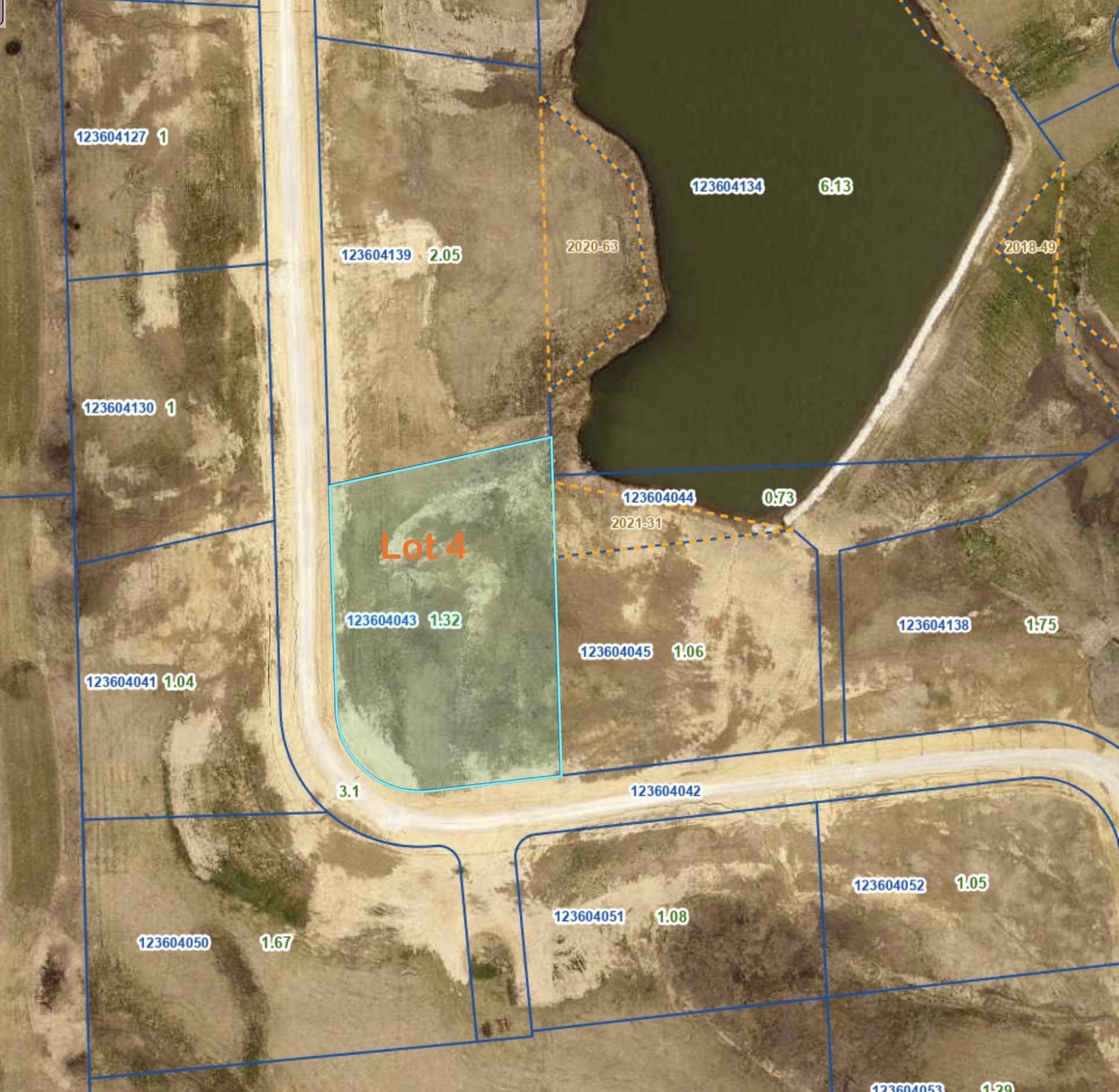 1.32 Acres, Lot 4 Fox Dr, Williamsburg, IA 52361 Land and Farm