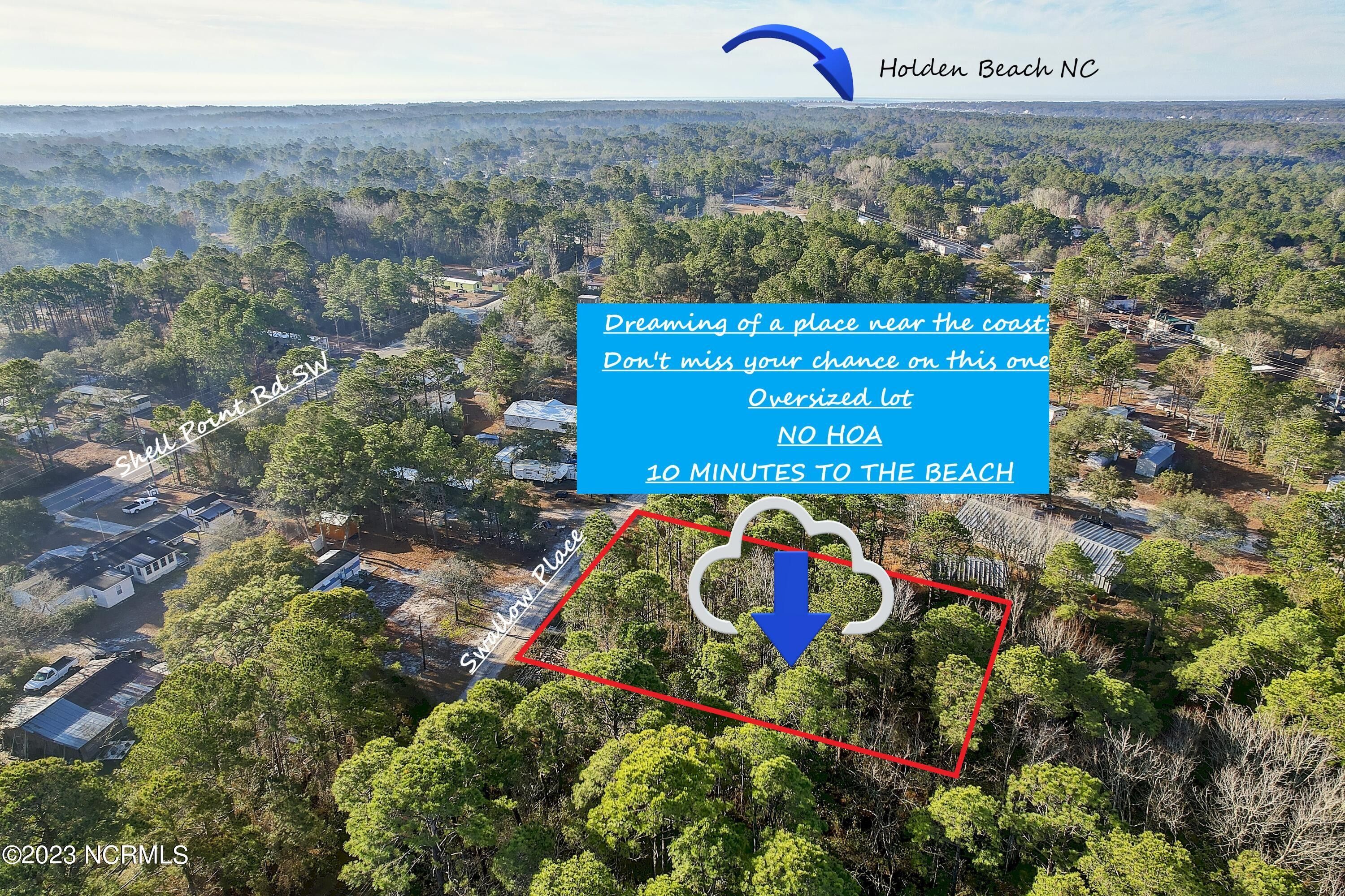 0.32 Acres, 2784 Swallow Place SW, Shallotte, NC 28470 Land and Farm
