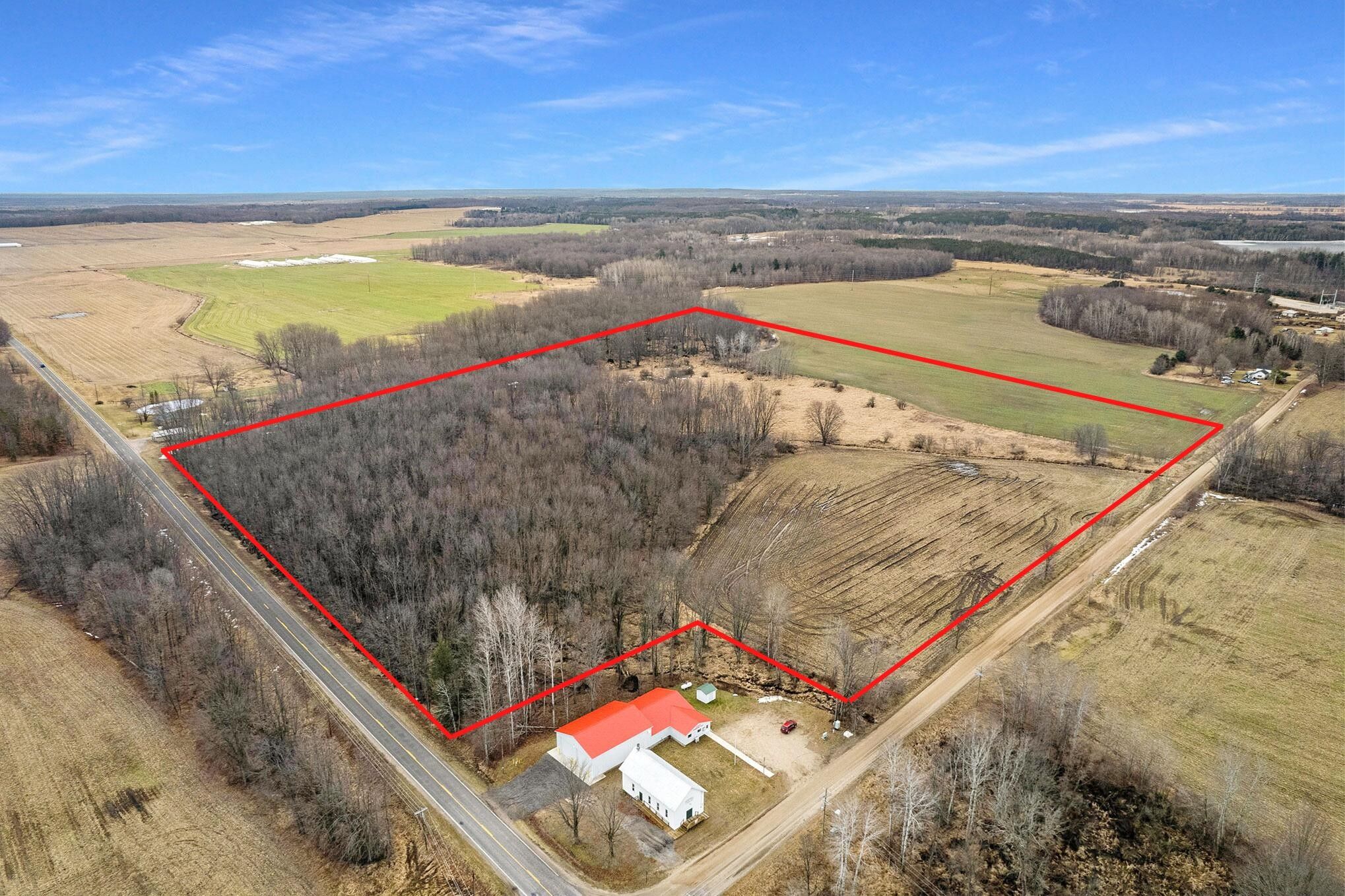 39 Acres, 8197 E Jackson Road, Walkerville, MI 49459 Land and Farm