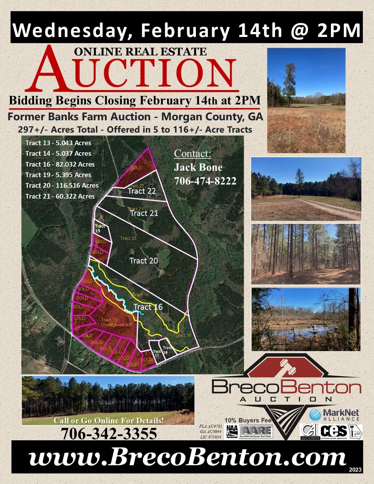 Aqua Road/Indian Creek Road, Madison, GA 30650 Land and Farm