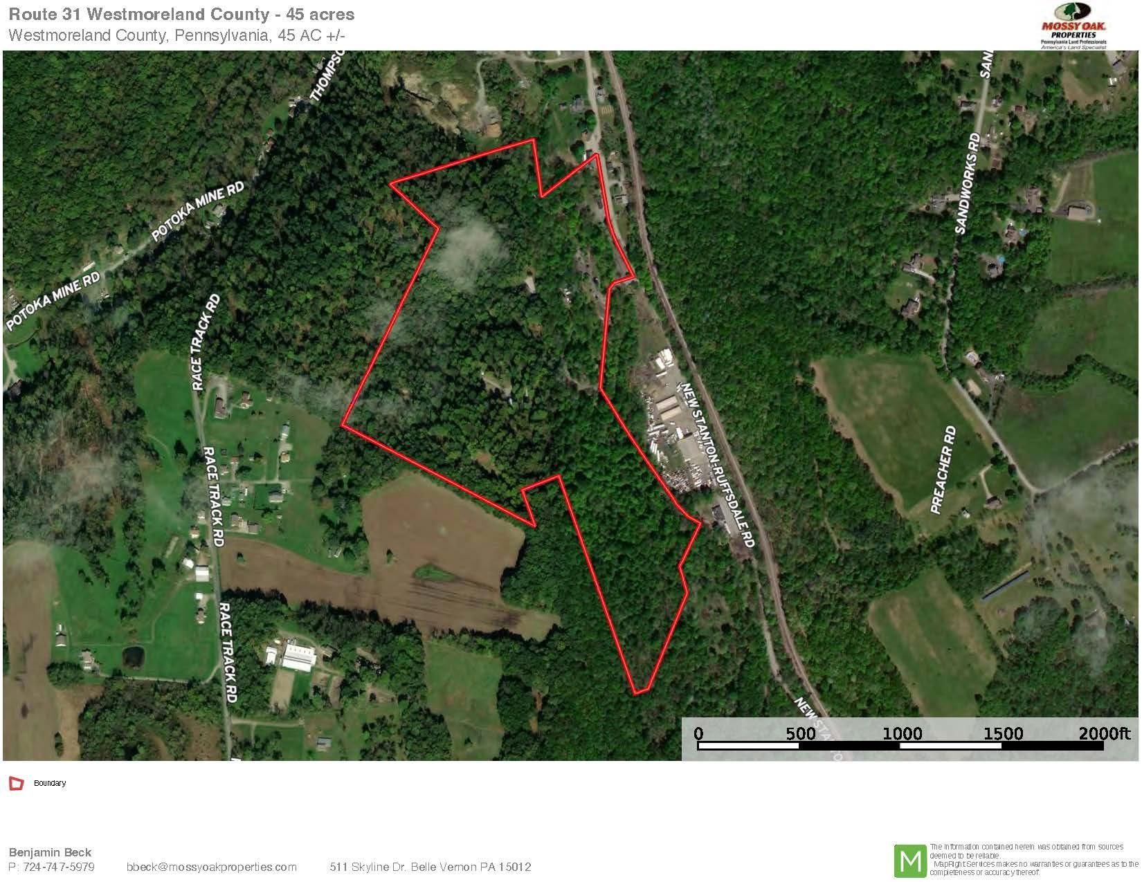 1419 New Stanton Ruffsdale Road, Ruffs Dale, PA 15679 Land and Farm