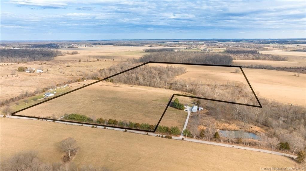 59 Acres, 2295 N Saltillo Road, Campbellsburg, IN 47108 Land and Farm