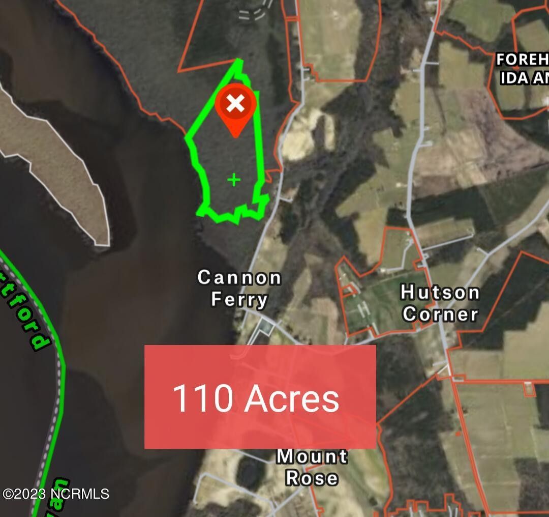 110 Acres, 1 Cannons Ferry Road Road, Tyner, NC 27980 Land and Farm