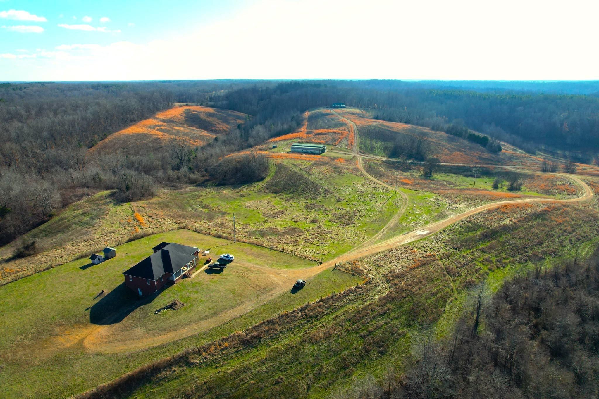 1290 Hurricane Creek Road, Lawrenceburg, TN 38464 MLS 2483419 Land and Farm