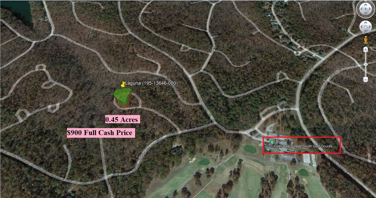 0.45 Acres, Cherokee Village, AR 72525 Land and Farm