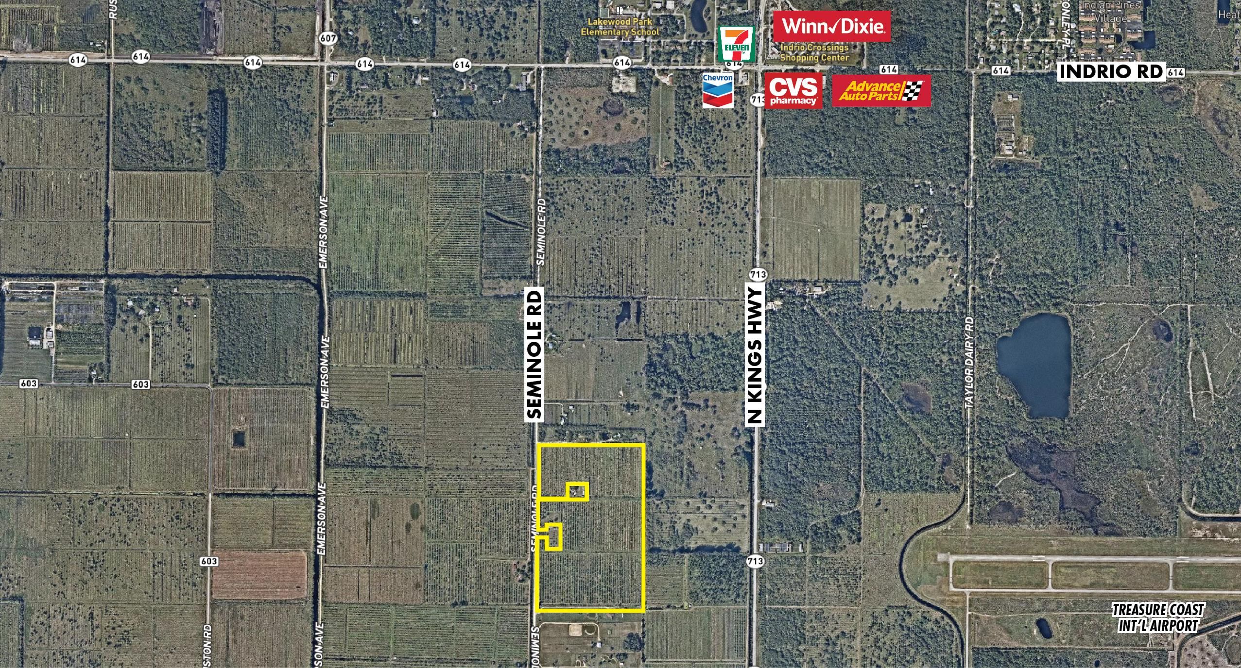 Seminole Road, Fort Pierce, FL 34951 Land and Farm