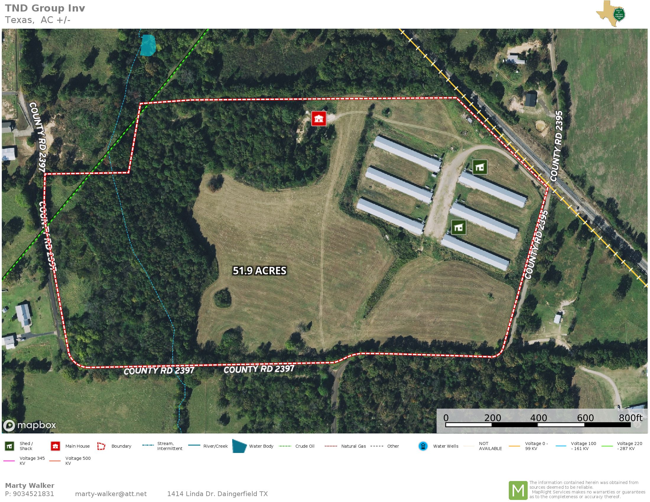 52 acres in Winnsboro, TX, 75494 Land and Farm