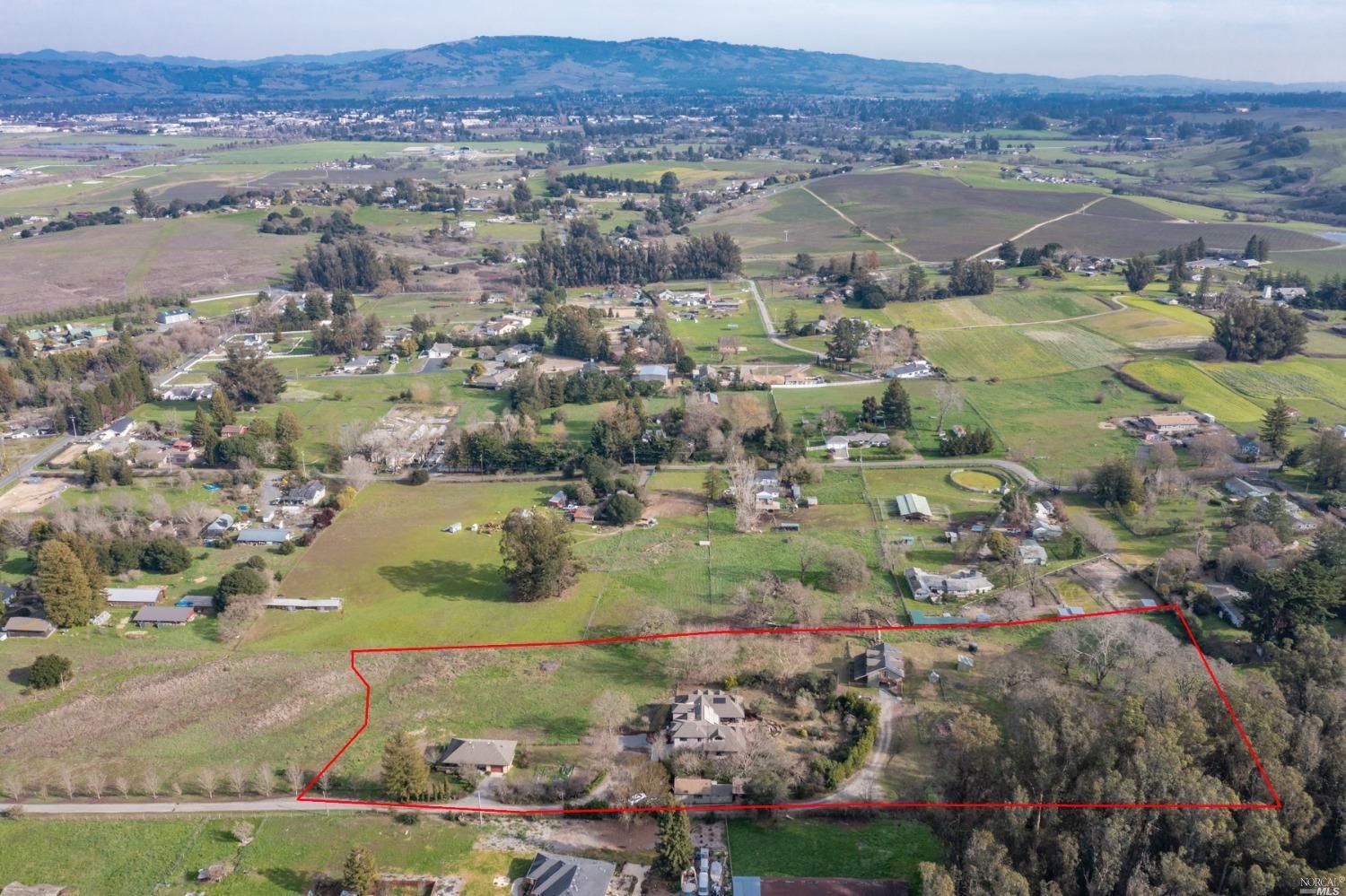 6.22 Acres, 5108 Hessel Road , Sebastopol, CA 95472 Land and Farm