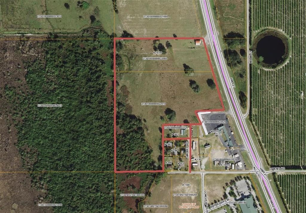 17.82 Acres, HWY 27, Lake Wales, FL 33859 Land and Farm