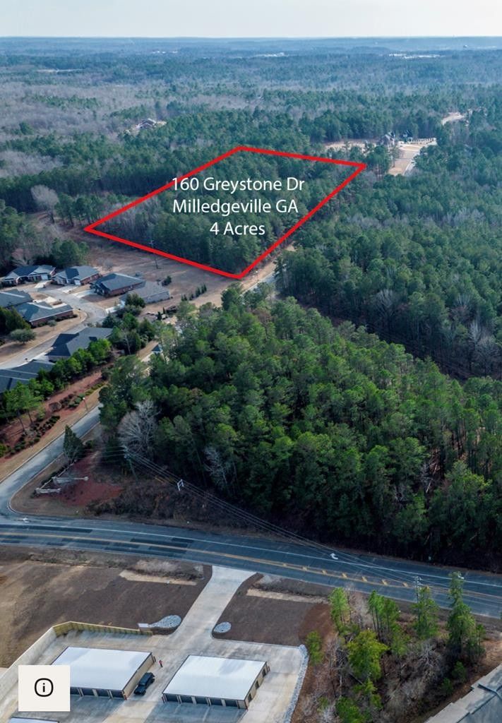 4 Acres, 160 Greystone Drive, Milledgeville, GA 31061 Land and Farm