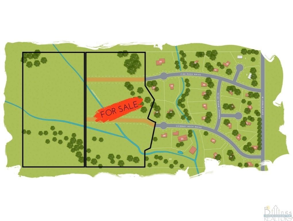 21.17 Acres, Lot 30,Fire Rock Subdivision, 64th St W, Billings, MT