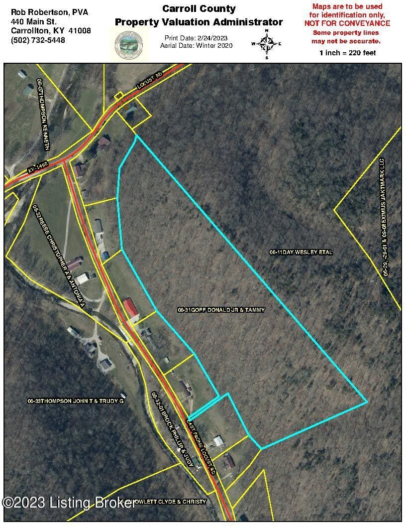 19 Acres, 0 E Prong Locust Rd, Milton, KY 40045 Land and Farm