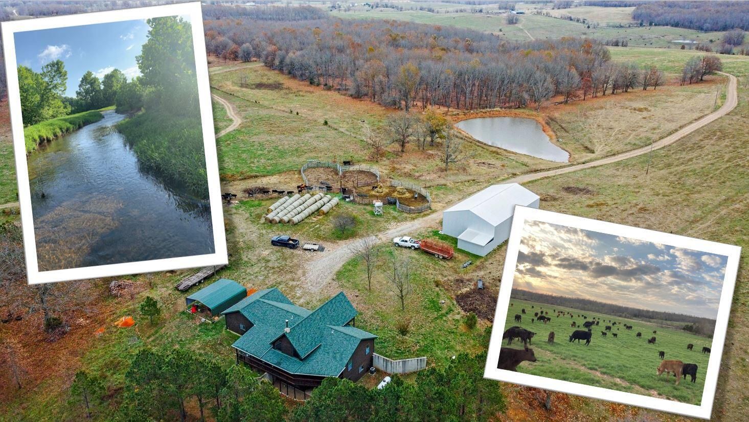 214.98 Acres, 4301 County Road 7640, West Plains, MO 65775 Land and Farm