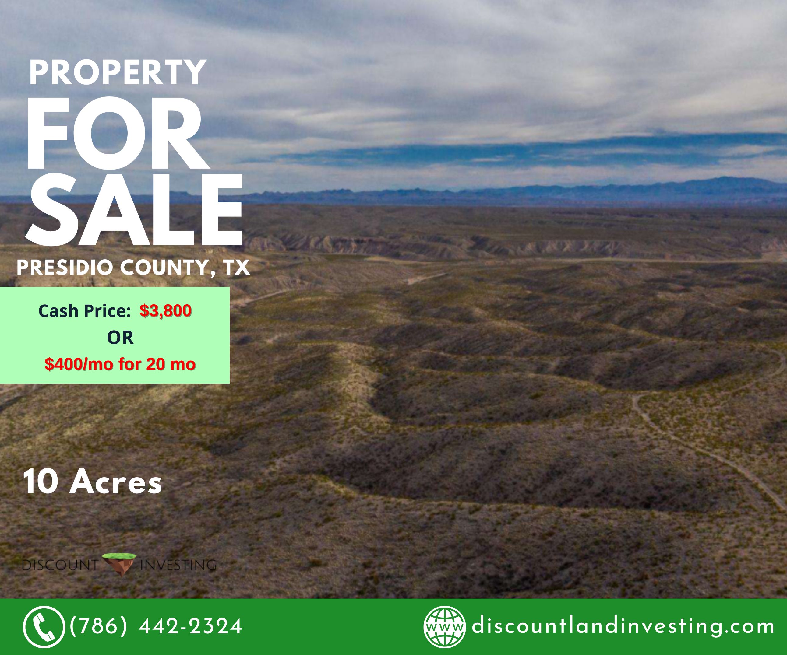 10 Acres, Valentine, TX 79854 Land and Farm