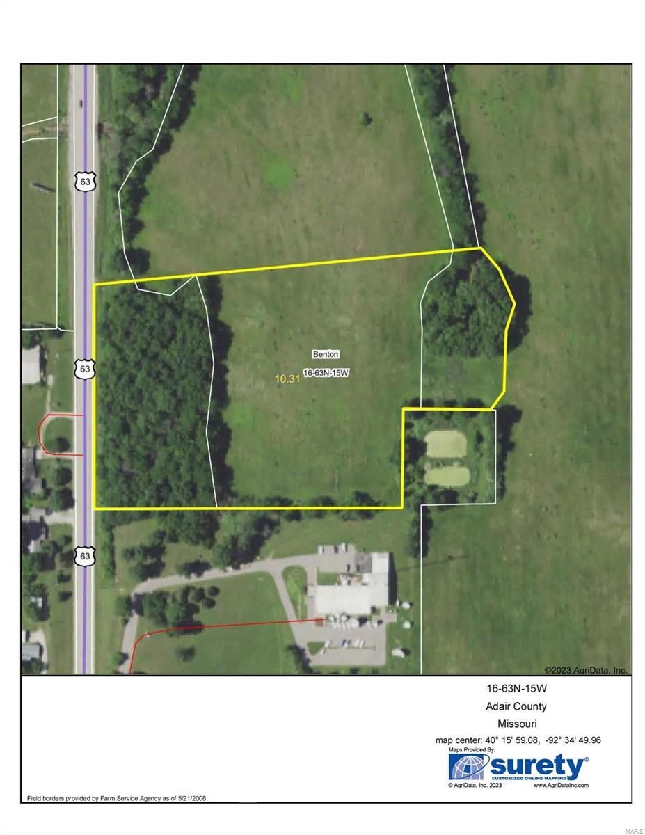 10 Acres, 10 Acres Hwy 63, Kirksville, MO 63501 Land and Farm