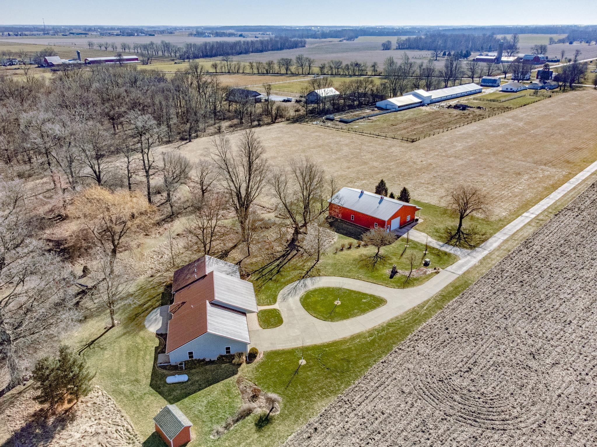 13.02 Acres, 10065 County Rd 24 Road, Middlebury, IN 46540 Land and Farm