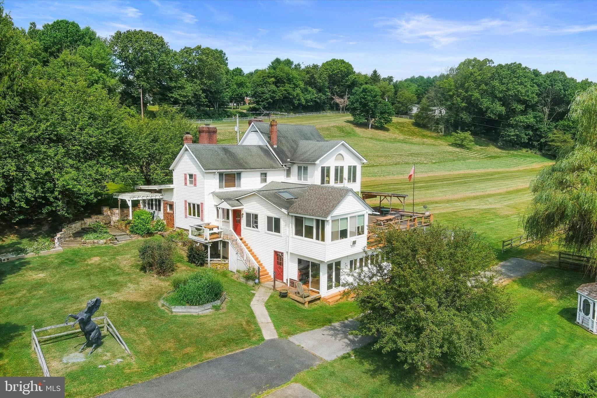 34.17 Acres, 4855 CAREA ROAD, White Hall, MD 21161 Land and Farm