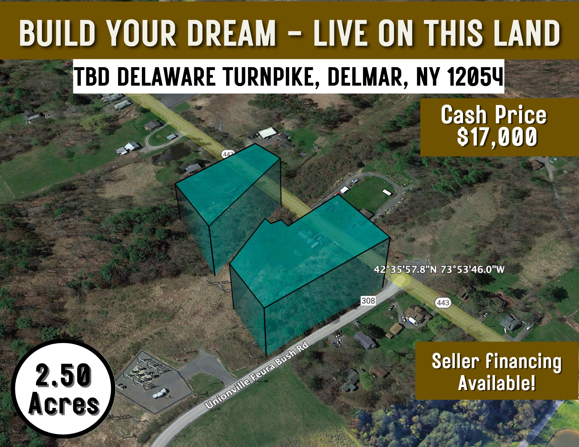 TBD Delaware Turnpike, Delmar, NY 12054 Land and Farm