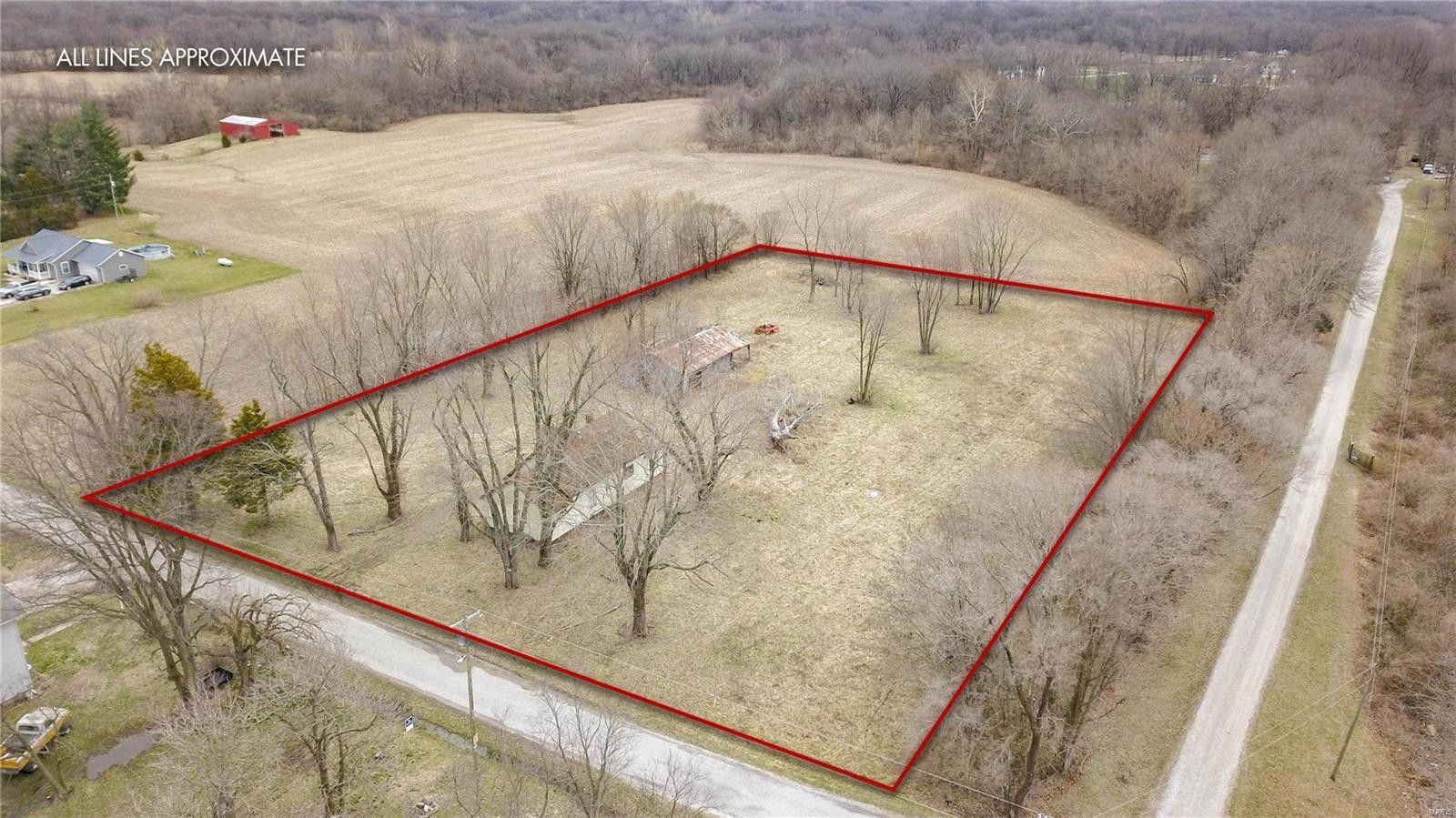 2.3 Acres, 11608 Binney Road, New Douglas, IL 62074 Land and Farm