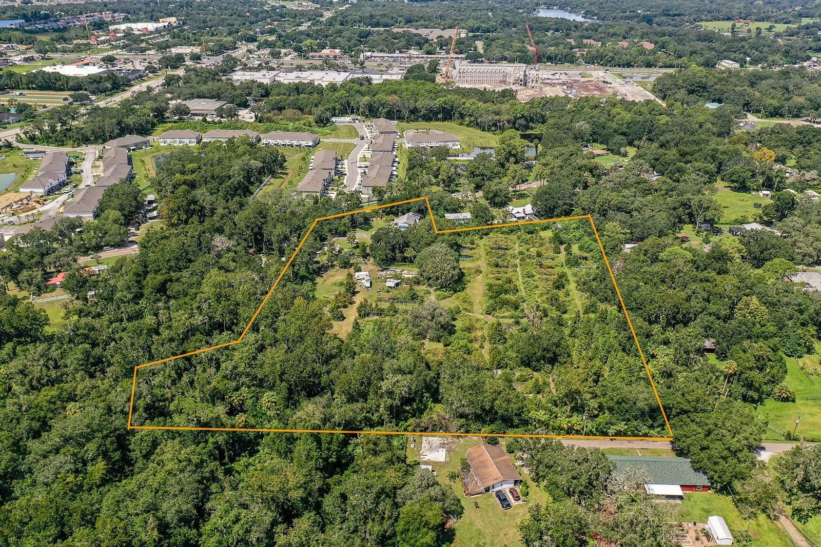 7.36 Acres, 9634 BALM RIVERVIEW ROAD, Riverview, FL 33569 Land and Farm