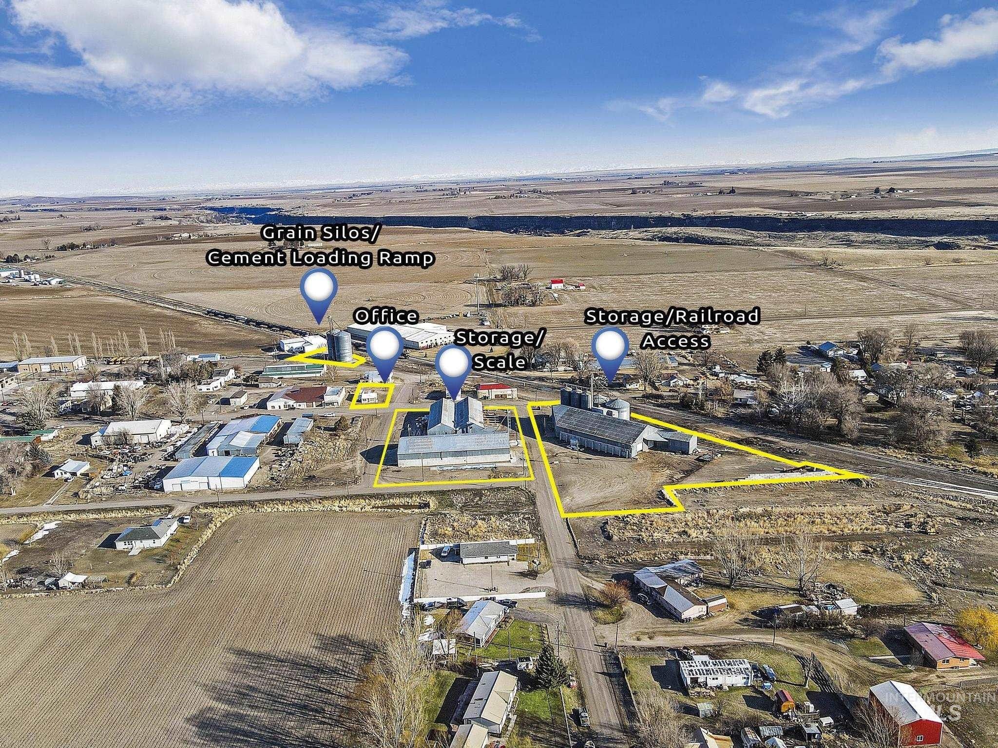 2.87 Acres, 206 Boyd St. W., Murtaugh, ID 83344 Land and Farm